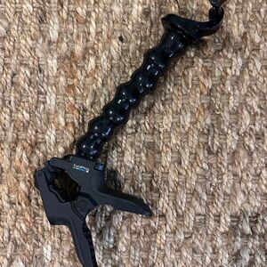 GoPro Jaws Camera Clamp Mount + Adjustable Neck